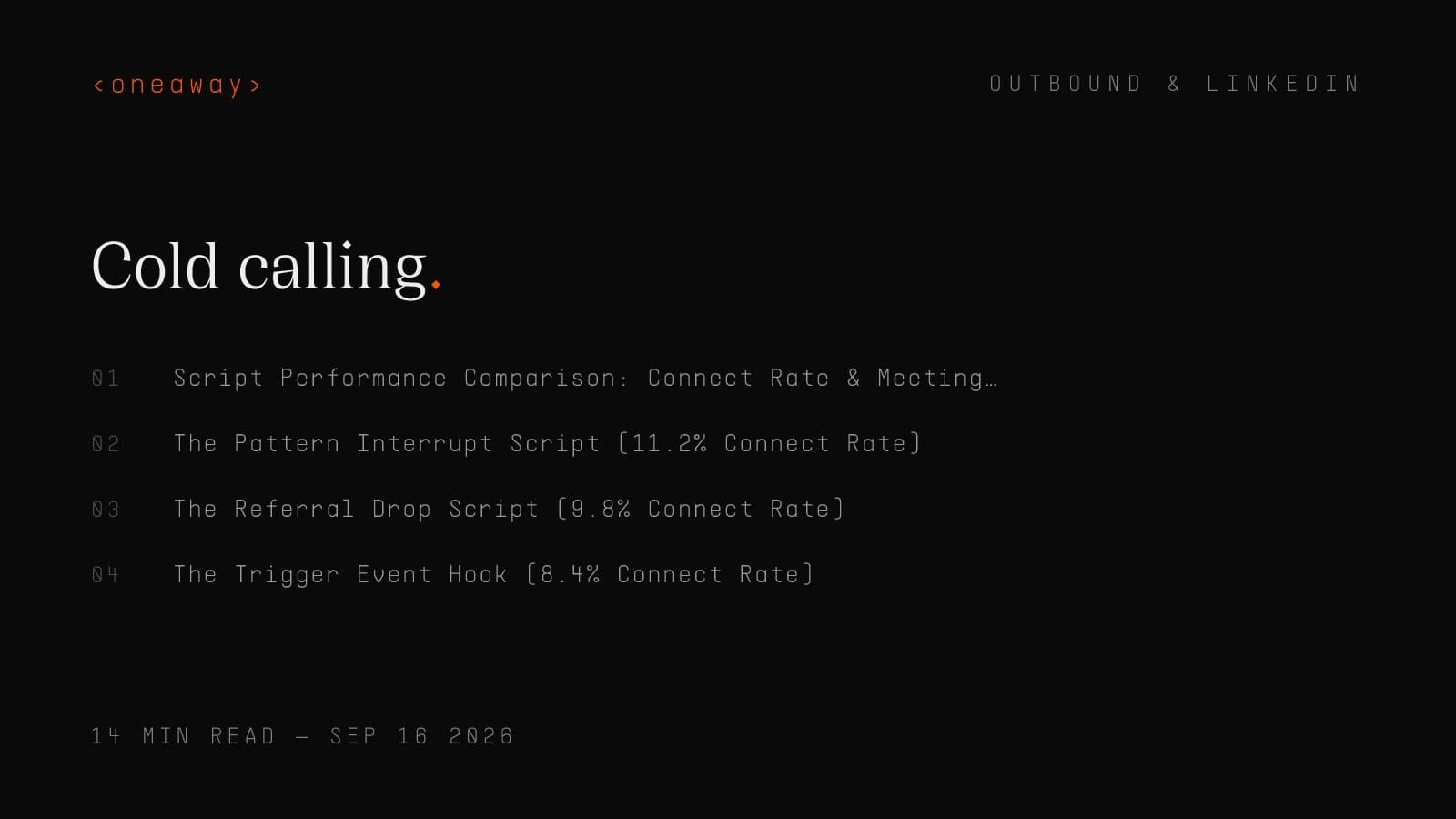 Best Cold Calling Scripts for B2B in 2026, Ranked by Connect Rate