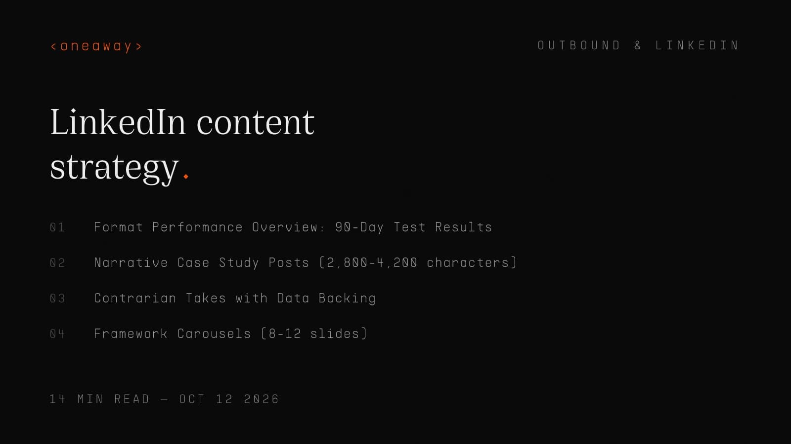Best LinkedIn Content Formats 2026, Ranked by Reach