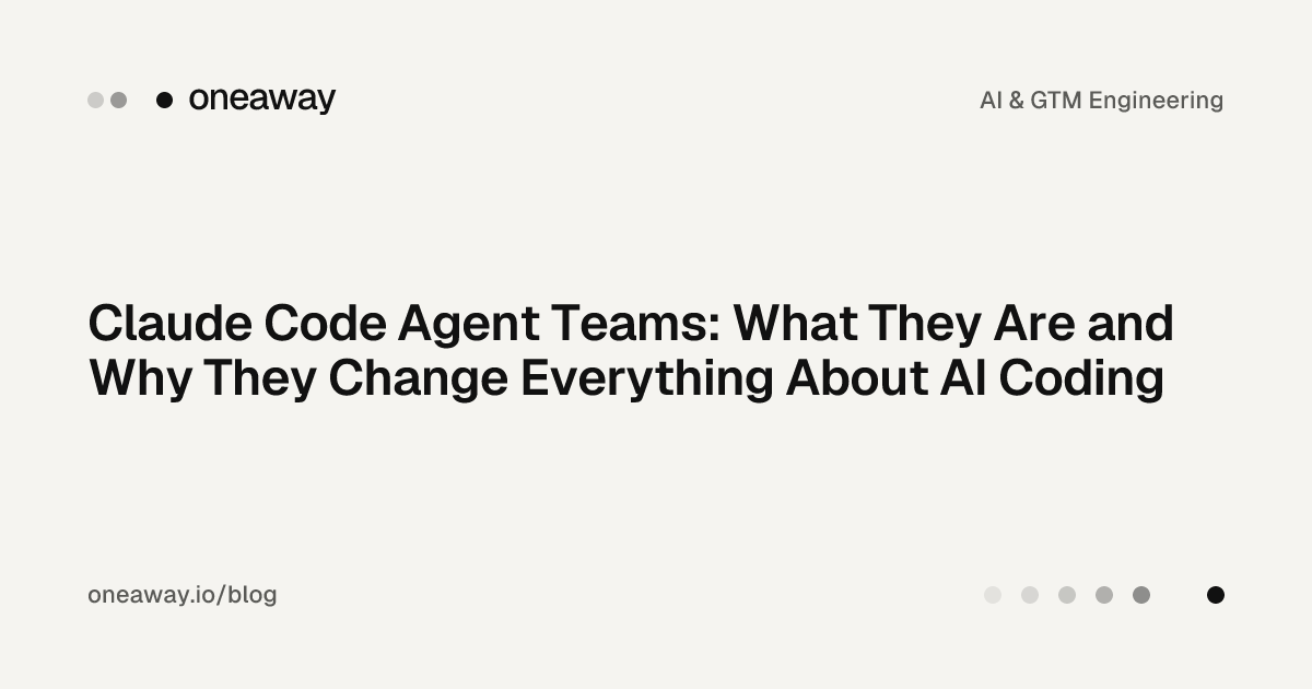 Claude Code Agent Teams: What They Are and Why They Change Everything ...